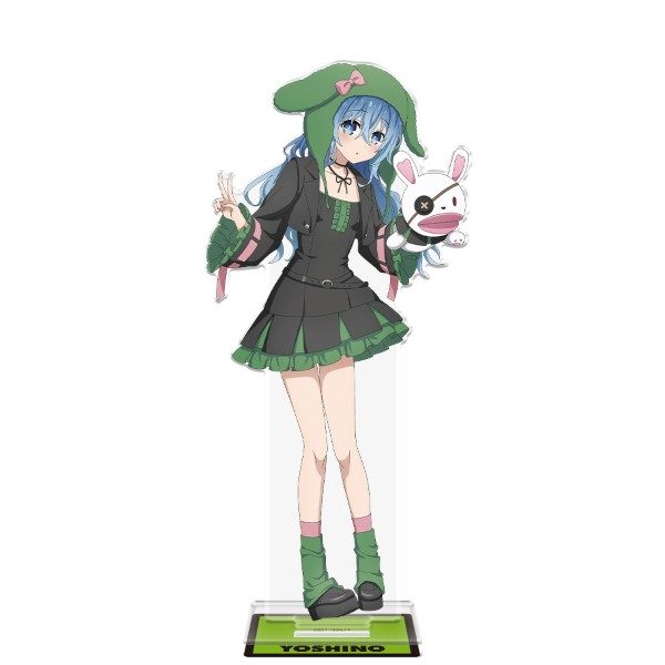 デート・ア・ライブV BIGアクリルキャラスタンド 四糸乃 ゴシックパンクVer. 描き下ろし ("Date A Live V" BIG Acrylic Chara Stand Yoshino Gothic Punk Ver. Original Illustration)