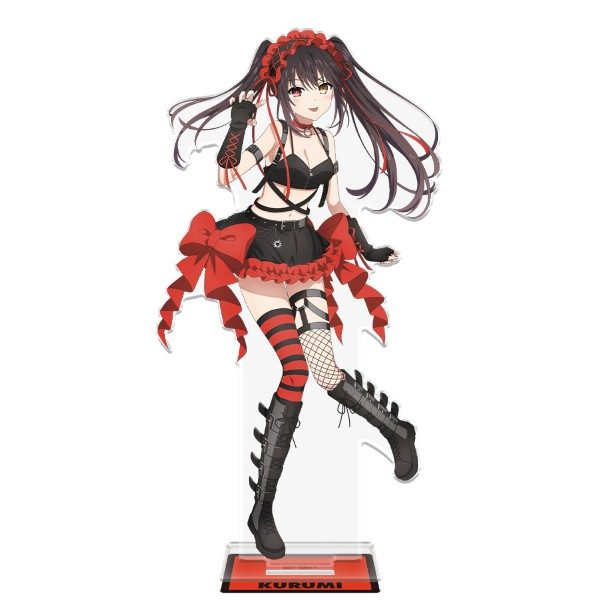 デート・ア・ライブV BIGアクリルキャラスタンド 時崎狂三 ゴシックパンクVer. 描き下ろし ("Date A Live V" BIG Acrylic Chara Stand Tokisaki Kurumi Gothic Punk Ver. Original Illustration)