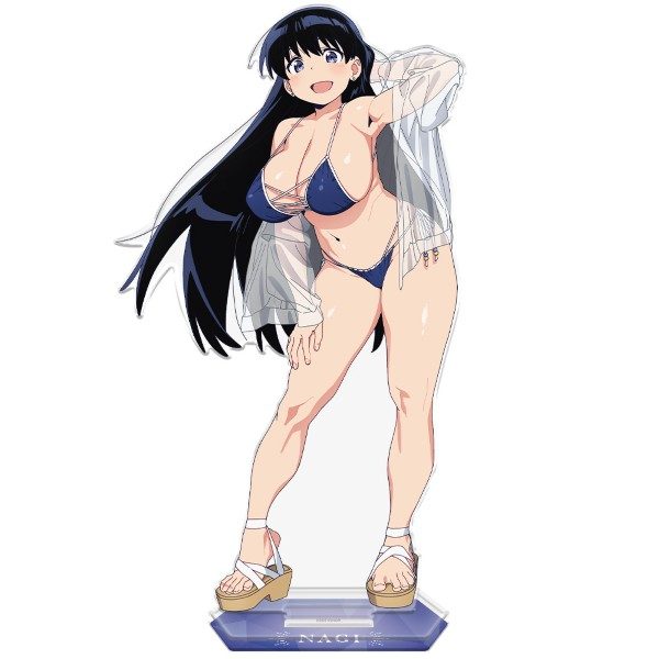 瑠璃の宝石 BIGアクリルキャラスタンド 荒砥凪 水着Ver. 描き下ろし ("Ruri Rocks" Big Acrylic Chara Stand Arato Nagi Swimwear Ver. Original Illustration)