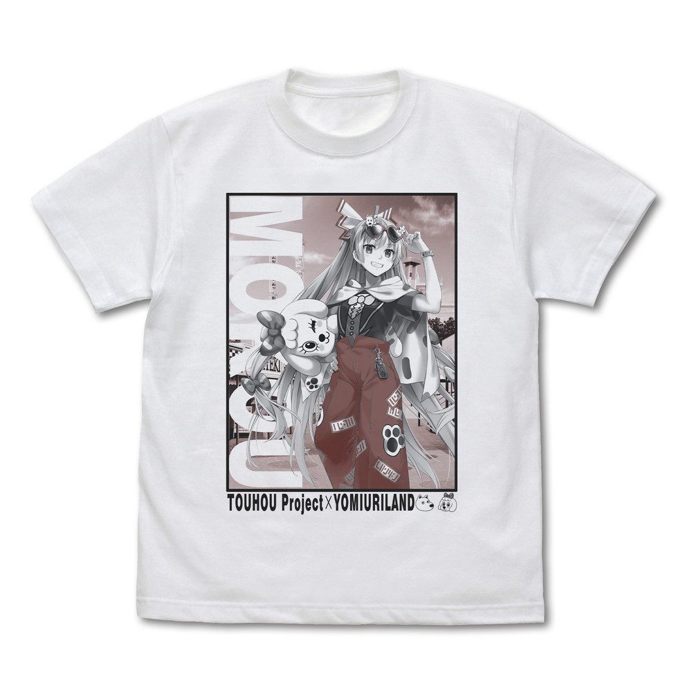 東方Project 藤原妹紅 Tシャツ よみうりランドVer. illust:えれっと ホワイト XL ("Touhou Project" Fujiwara no Mokou T-shirt Yomiuriland Ver.illust: Eretto White (XL Size))