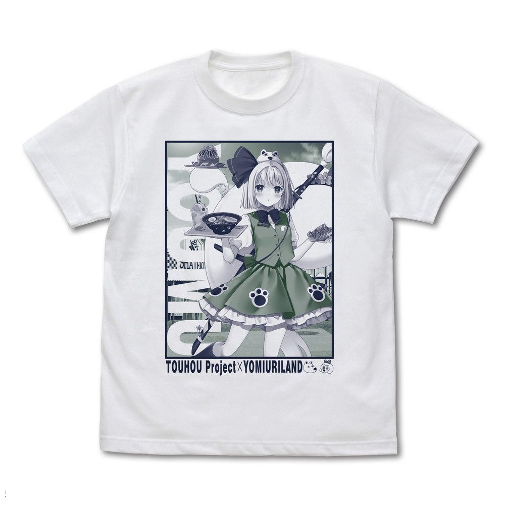 東方Project 魂魄妖夢 Tシャツ よみうりランドVer. illust:なつめえり ホワイト M ("Touhou Project" Konpaku Youmu T-shirt Yomiuriland Ver.illust: Eri Natsume White (M Size))