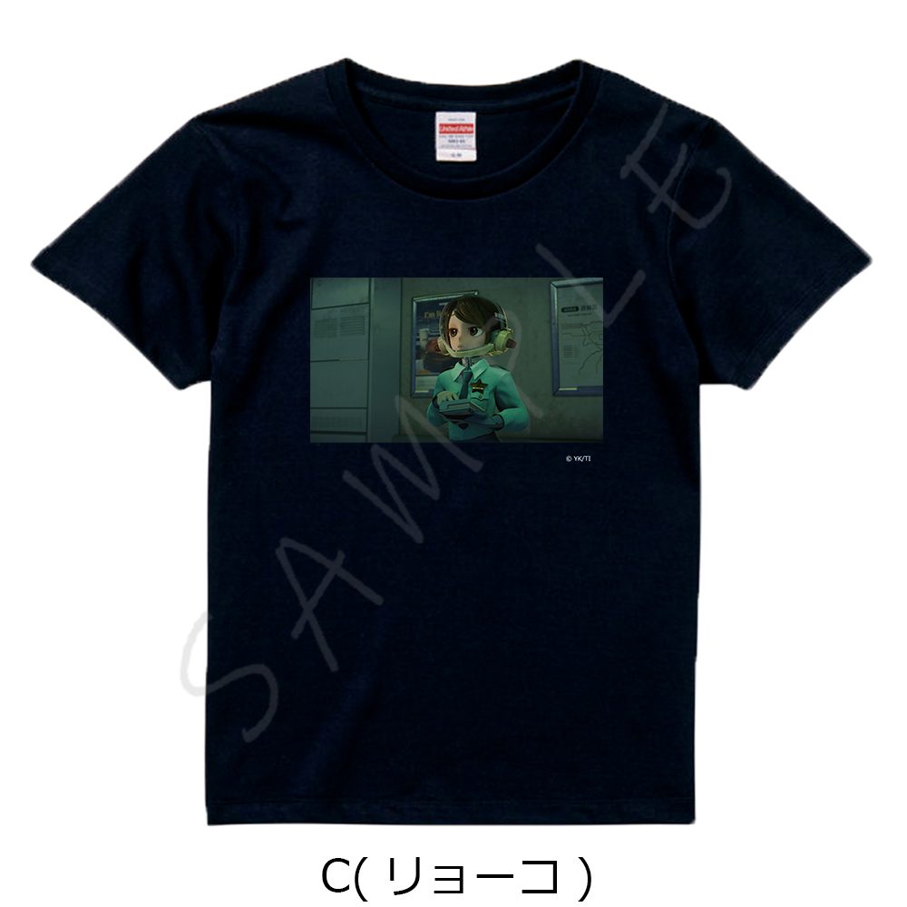 銀河特急 ミルキー☆サブウェイ Tシャツ C リョーコ ブラック Sサイズ ("MILKY SUBWAY THE GALACTIC LIMITED EXPRESS" T-shirt C Ryoko Black (S Size))