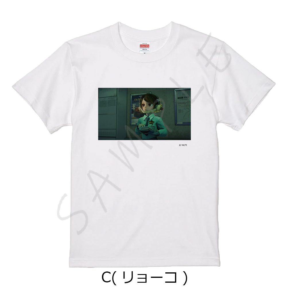 銀河特急 ミルキー☆サブウェイ Tシャツ C リョーコ ホワイト XLサイズ ("MILKY SUBWAY THE GALACTIC LIMITED EXPRESS" T-shirt C Ryoko White (XL Size))