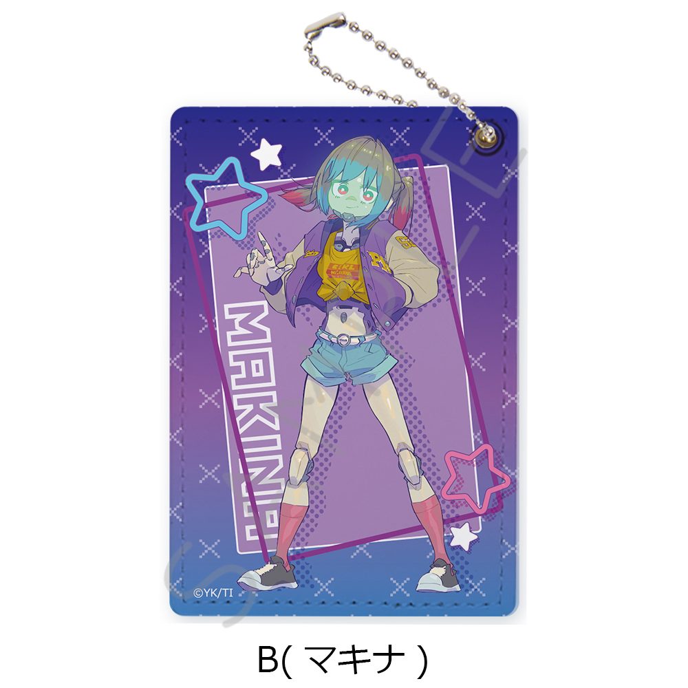 銀河特急 ミルキー☆サブウェイ パスケース B マキナ ("MILKY SUBWAY THE GALACTIC LIMITED EXPRESS" Pass Case B Makina)