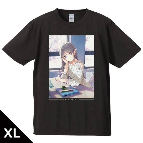 青春ブタ野郎はサンタクロースの夢を見ない Tシャツ 桜島麻衣 XLサイズ ("Rascal Does Not Dream of Santa Claus" T-shirt Sakurajima Mai (XL Size))