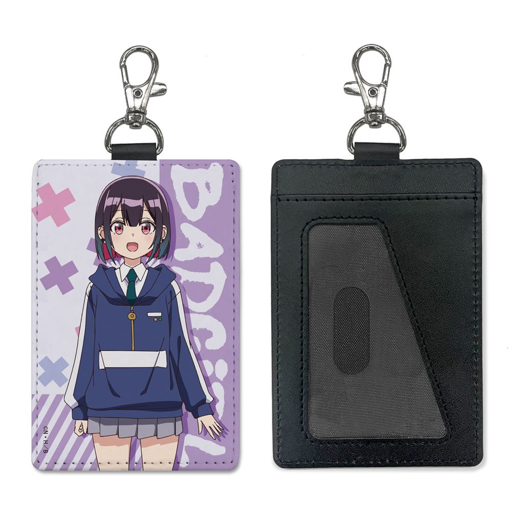 ばっどがーる 優谷優 パスケース(ナスカン付き) ("Bad Girl" Yuutani Yuu Pass Case (with Swivel Snap Hook))