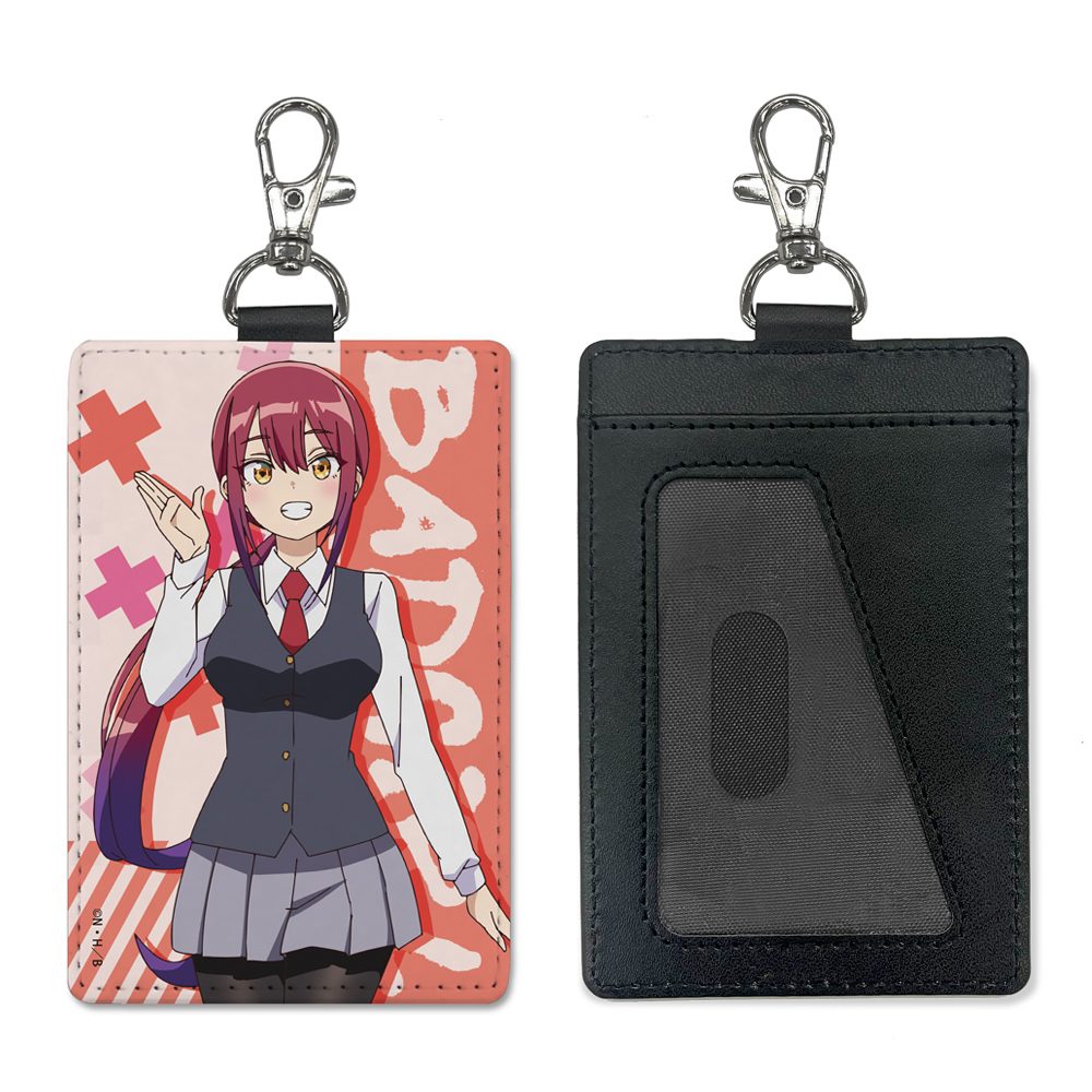 ばっどがーる 水鳥亜鳥 パスケース(ナスカン付き) ("Bad Girl" Mizutori Atori Pass Case (with Swivel Snap Hook))
