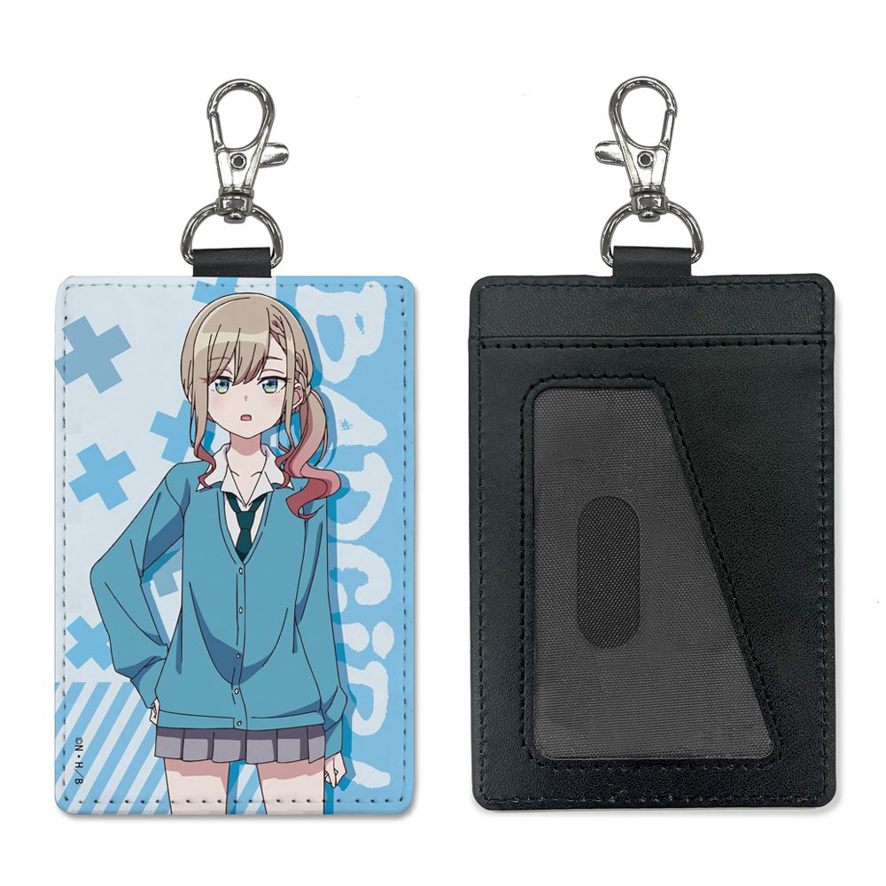 ばっどがーる 涼風涼 パスケース(ナスカン付き) ("Bad Girl" Suzukaze Suzu Pass Case (with Swivel Snap Hook))