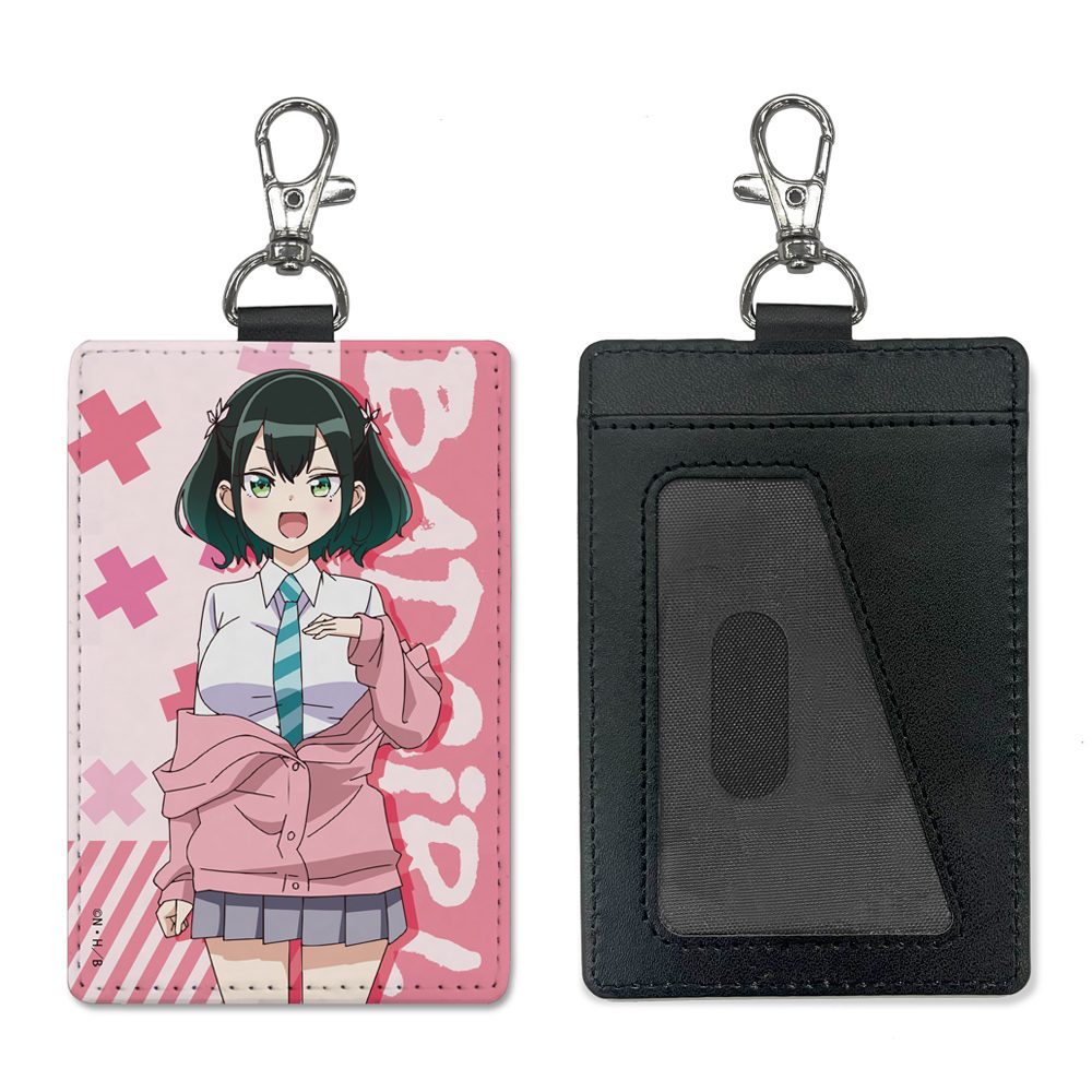 ばっどがーる 瑠璃葉るら パスケース(ナスカン付き) ("Bad Girl" Ruriha Rura Pass Case (with Swivel Snap Hook))