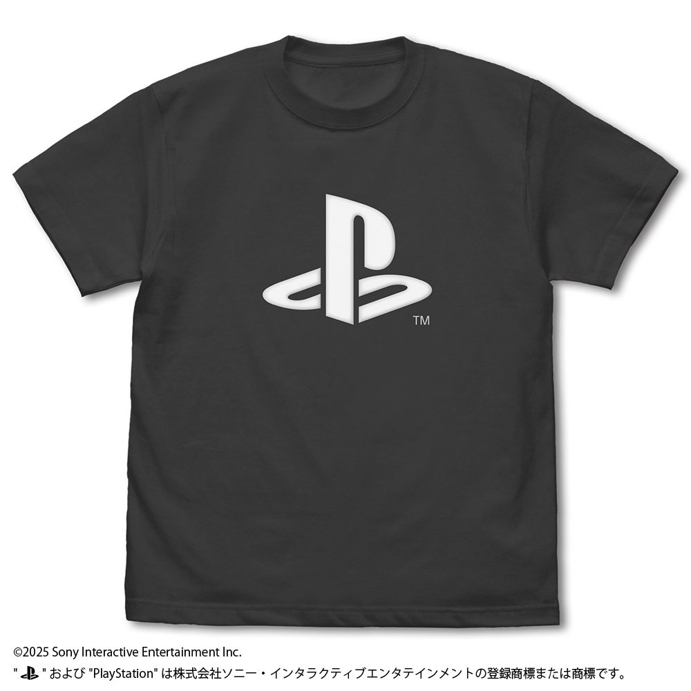 プレイステーション Tシャツ for PlayStation 発泡プリントVer. スミ L (PlayStation T-shirt for PlayStation Foam Print Ver. Sumi (L Size))