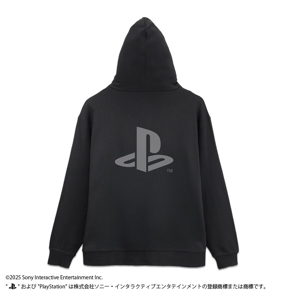 プレイステーション ジップパーカー for PlayStation Family Mark ブラック XL (Play Station Zip Hoodie for Play Station Family Mark Black (XL Size))