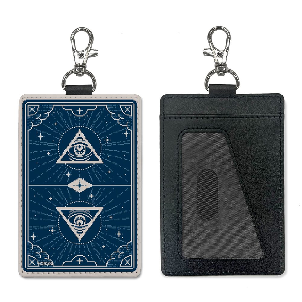 都市伝説解体センター イルミナカード パスケース(ナスカン付き) ("Urban Myth Dissolution Center" Illumina Card Pass Case (with Swivel Snap Hook))