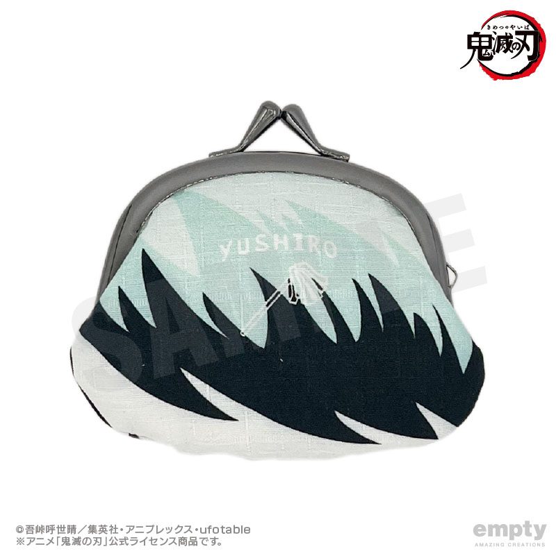 鬼滅の刃 がま口小銭入れ 22 愈史郎 ("Demon Slayer: Kimetsu no Yaiba" Gamaguchi Coin Case 22 Yushiro)