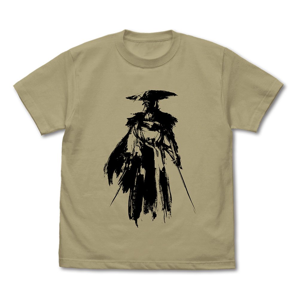 GHOST OF YOTEI 篤 Tシャツ サンドカーキ M ("Ghost of Yotei" Atsu T-shirt Sand Khaki (M Size))