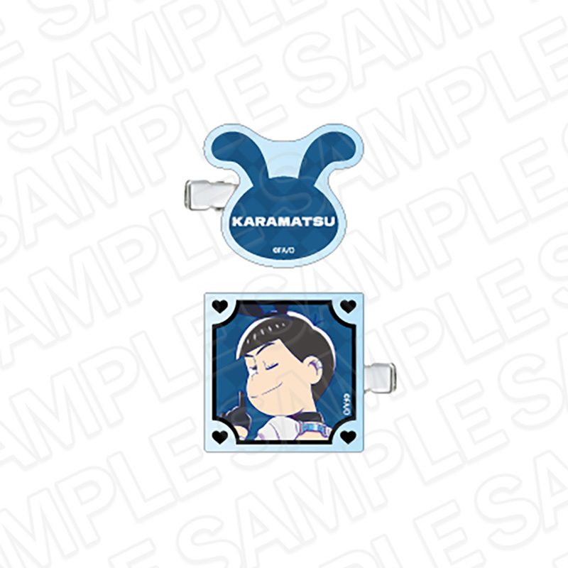 おそ松さん アクリルヘアクリップ カラ松 バニーボーイVer. ("Osomatsu-san" Acrylic Hair Clip Karamatsu Bunny Boy Ver.)