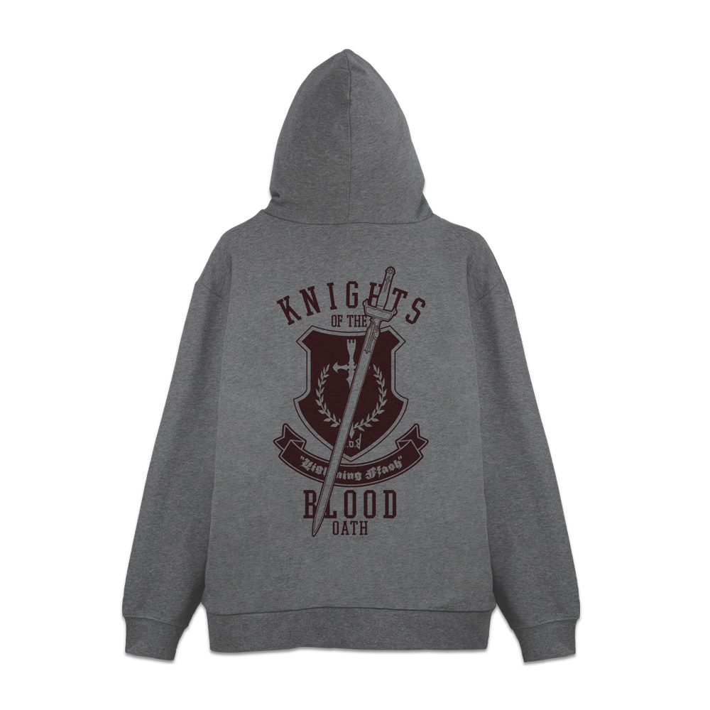 ソードアート・オンライン 閃光のアスナ ジップパーカー ミックスグレー XXL ("Sword Art Online" Lightning Flash Asuna Zip Hoodie Mix Gray (XXL Size))