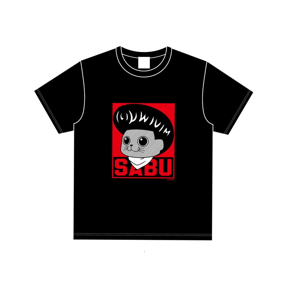 ラーメン赤猫 サブ リーゼント Tシャツ XLサイズ ("Ramen Akaneko" Sabu Regent T-shirt (XL Size))
