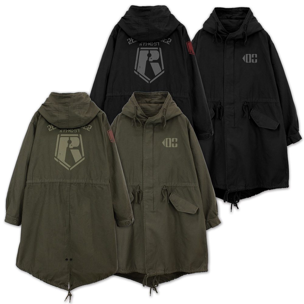装甲騎兵ボトムズ レッドショルダーエンブレム M-51ジャケット モス M ("Armored Trooper Votoms" Red Shoulder Emblem M-51 Jacket Moss (M Size))