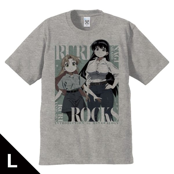 瑠璃の宝石 Tシャツ 瑠璃&凪 Lサイズ ("Ruri Rocks" T-shirt Ruri & Nagi (L Size))