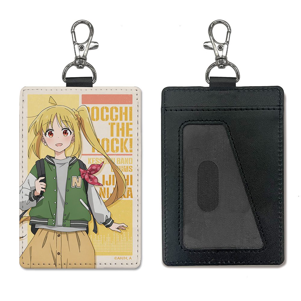 ぼっち・ざ・ろっく! 伊地知虹夏 パスケース(ナスカン付き) ストリートファッションVer. ("Bocchi the Rock!" Ijichi Nijika Pass Case (with Swivel Snap Hook) Street Fashion Ver.)