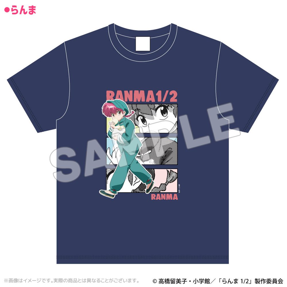 らんま1/2 アートTシャツ らんま XL ("Ranma 1/2" Art T-shirt Ranma (Female) (XL Size))
