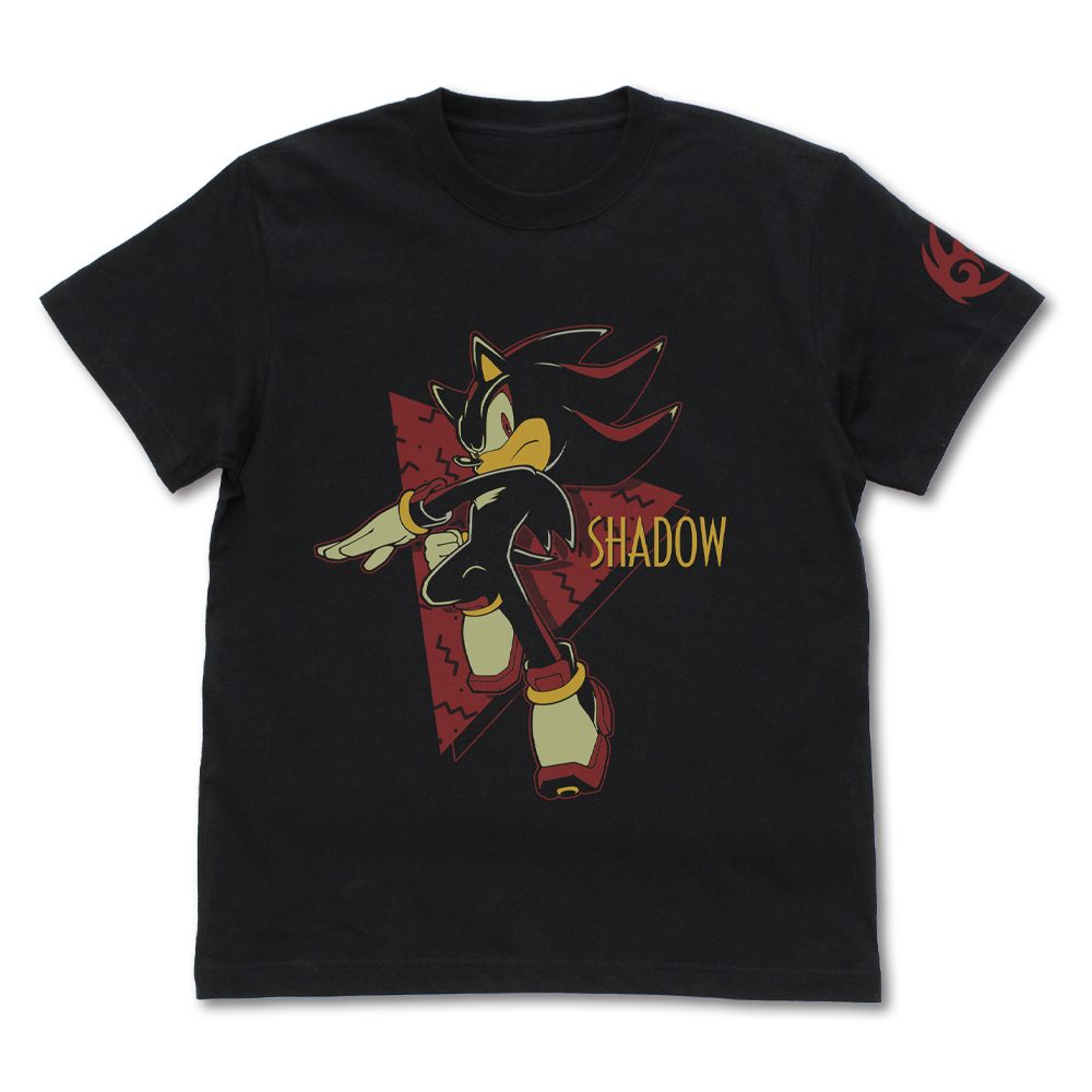 ソニック・ザ・ヘッジホッグ シャドウ レトロポップ Tシャツ ブラック XL ("Sonic the Hedgehog" Shadow Retro Pop T-shirt Black (XL Size))