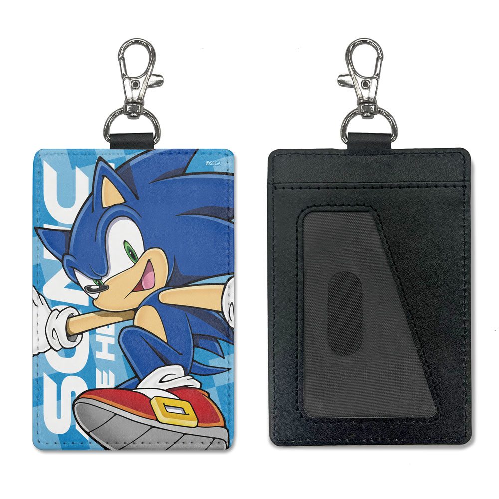ソニック・ザ・ヘッジホッグ ソニック・ザ・ヘッジホッグ パスケース(ナスカン付き) ("Sonic the Hedgehog" Sonic the Hedgehog Pass Case (with Swivel Snap Hook))