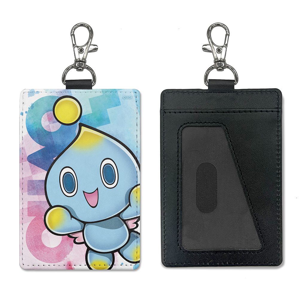 ソニック・ザ・ヘッジホッグ チャオ パスケース(ナスカン付き) ("Sonic the Hedgehog" Chao Pass Case (with Swivel Snap Hook))