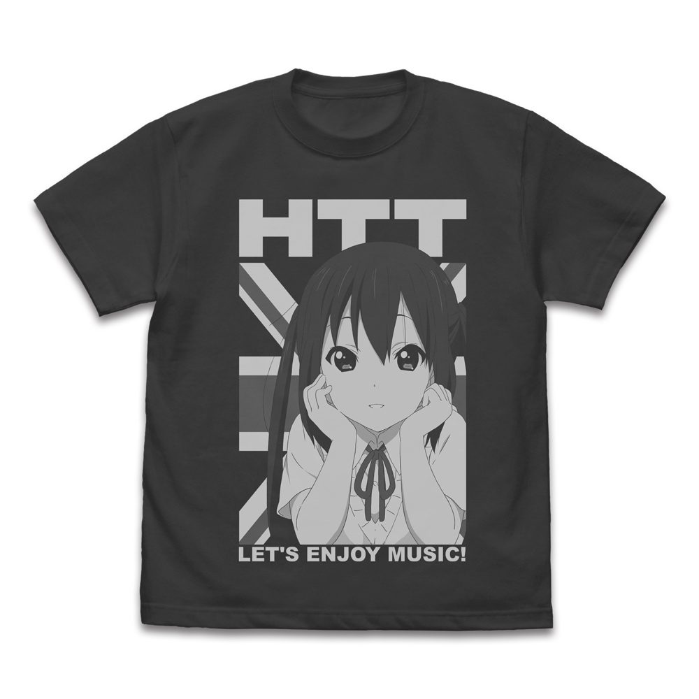 けいおん! HTT中野梓 Tシャツ スミ M ("K-On!" HTT Nakano Azusa T-shirt Sumi (M Size))