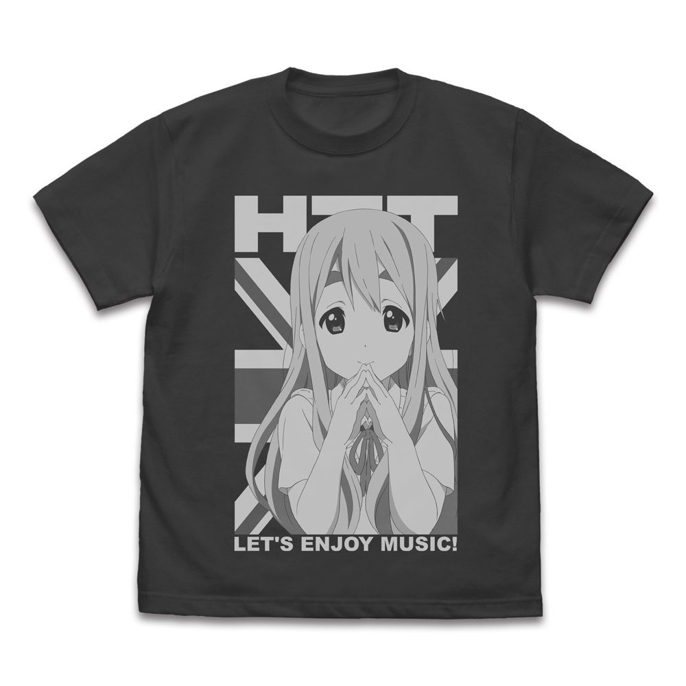 けいおん! HTT琴吹紬 Tシャツ スミ L ("K-On!" HTT Kotobuki Tsumugi T-shirt Sumi (L Size))