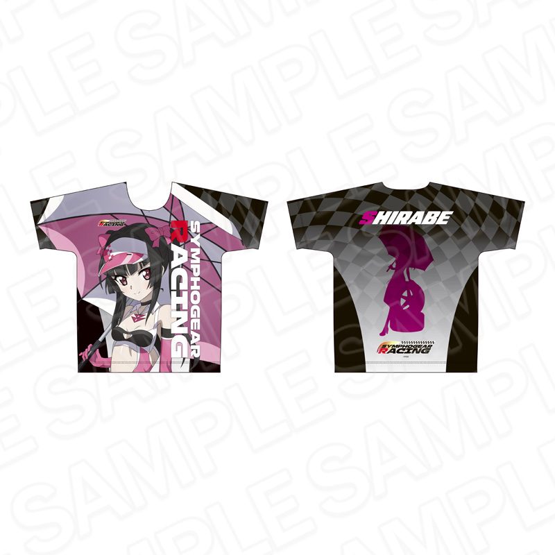戦姫絶唱シンフォギアXV フルグラフィックTシャツ 月読調 SYMPHOGEAR RACING Ver. ("Senki Zessho Symphogear XV" Full Graphic T-shirt Tsukuyomi Shirabe SYMPHOGEAR RACING Ver.)