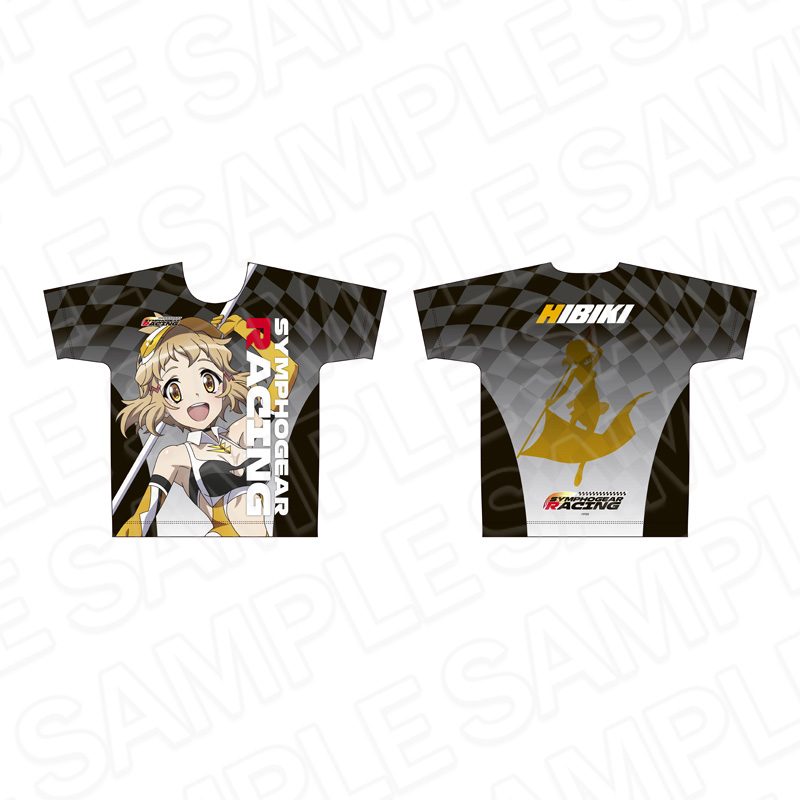 戦姫絶唱シンフォギアXV フルグラフィックTシャツ 立花響 SYMPHOGEAR RACING Ver. ("Senki Zessho Symphogear XV" Full Graphic T-shirt Tachibana Hibiki SYMPHOGEAR RACING Ver.)