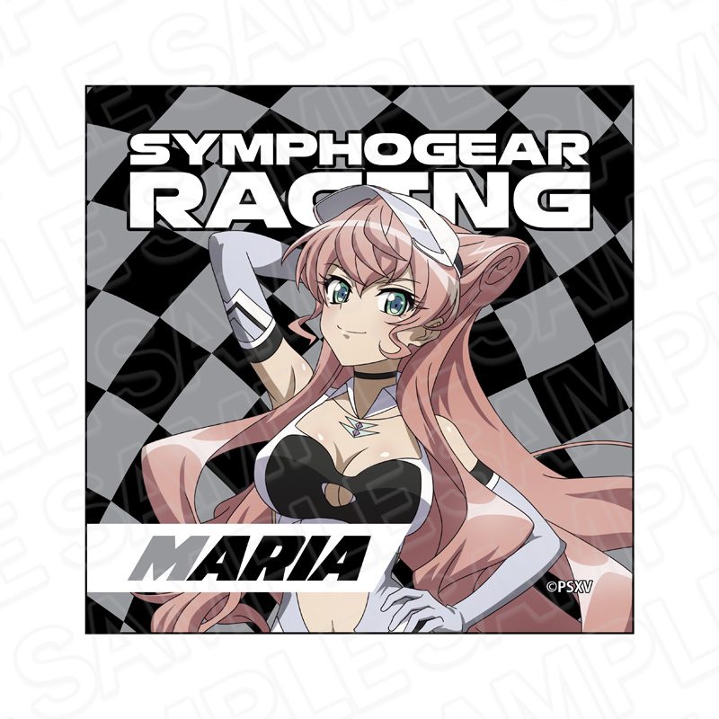 戦姫絶唱シンフォギアXV マイクロファイバー マリア・カデンツァヴナ・イヴ SYMPHOGEAR RACING Ver. ("Senki Zessho Symphogear XV" Microfiber Maria Cadenzavna Eve SYMPHOGEAR RACING Ver.)