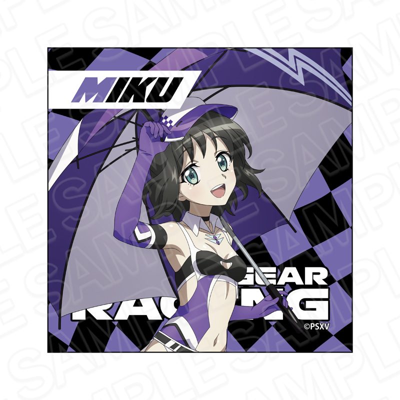 戦姫絶唱シンフォギアXV マイクロファイバー 小日向未来 SYMPHOGEAR RACING Ver. ("Senki Zessho Symphogear XV" Microfiber Kohinata Miku SYMPHOGEAR RACING Ver.)