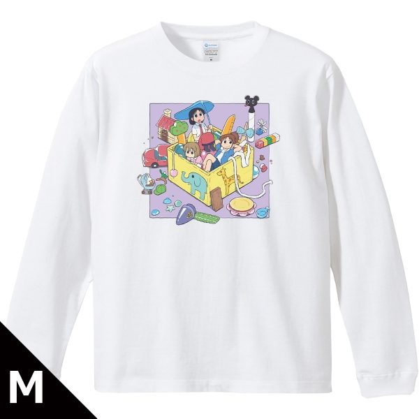 CITY THE ANIMATION リブ付ロングスリーブTシャツ ティザービジュアルVer. Mサイズ ("CITY THE ANIMATION" Ribbed Long Sleeve T-shirt Teaser Visual Ver. (M Size))