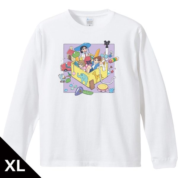 CITY THE ANIMATION リブ付ロングスリーブTシャツ ティザービジュアルVer. XLサイズ ("CITY THE ANIMATION" Ribbed Long Sleeve T-shirt Teaser Visual Ver. (XL Size))