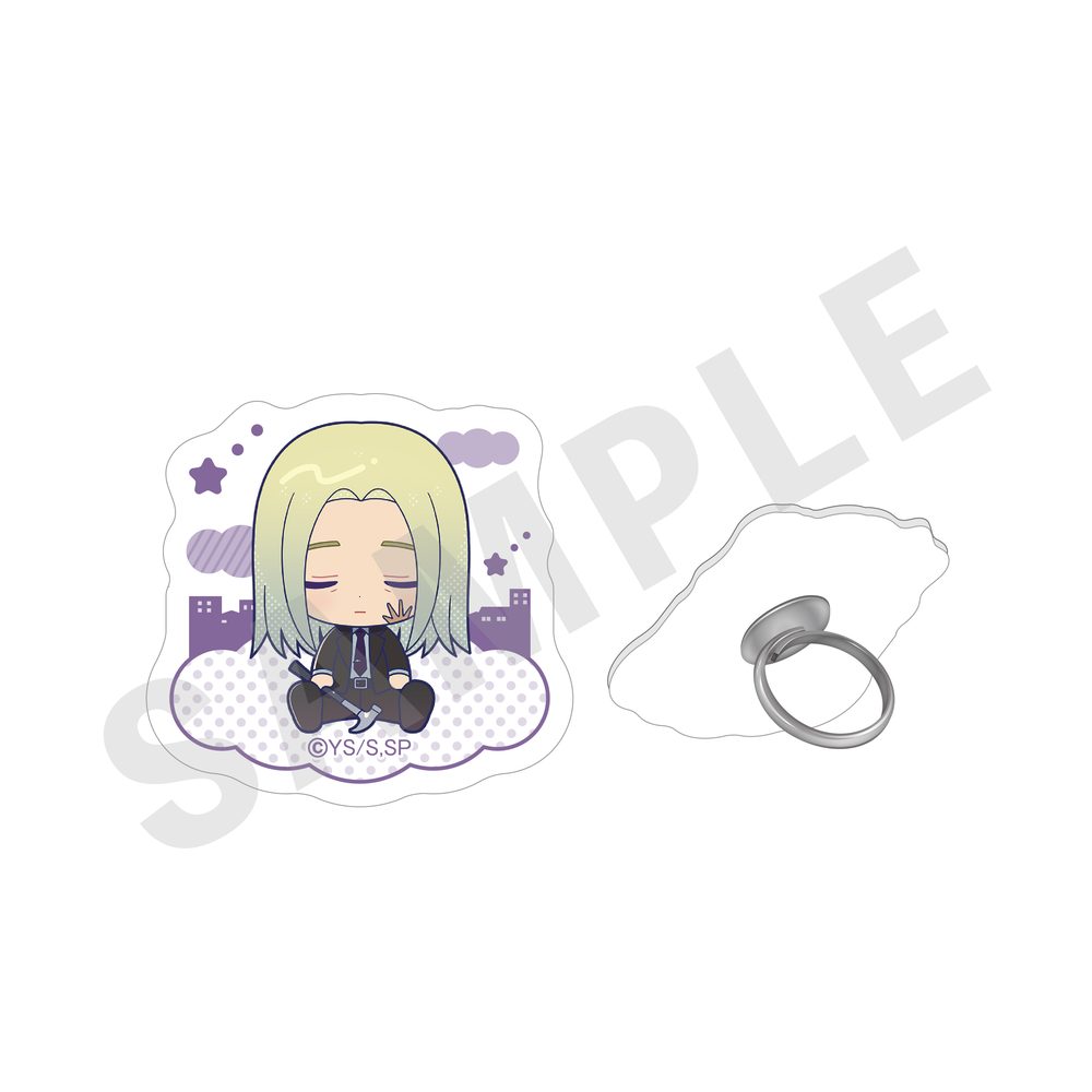 SAKAMOTO DAYS ミニキャラおやすみシリーズ ふぃんこれ 神々廻 ("Sakamoto Days" Mini Character Oyasumi Series FinColle Shishiba)