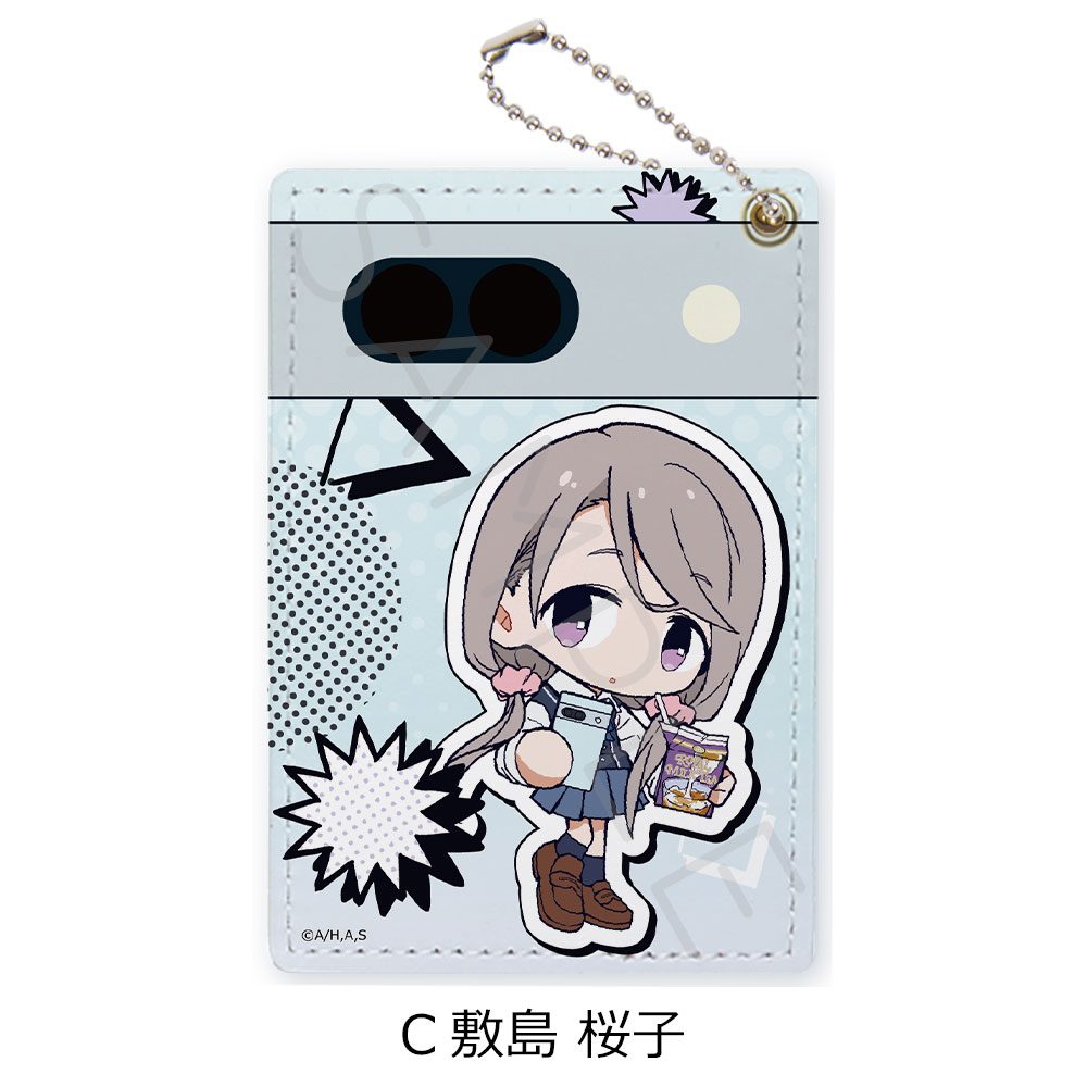mono パスケース C 敷島桜子 ("mono" Pass Case C Shikishima Sakurako)