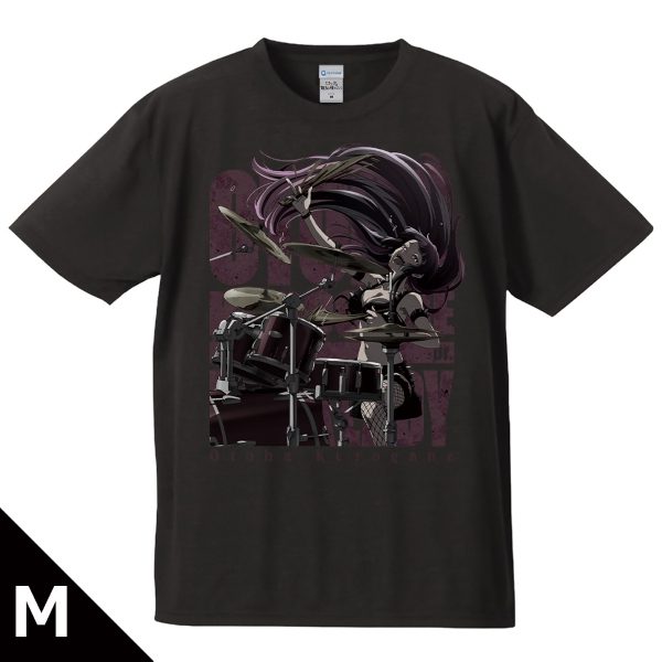 ロックは淑女の嗜みでして Tシャツ 黒鉄音羽 ロックVer. Mサイズ ("Rock Is a Lady's Modesty" T-shirt Kurogane Otoha Rock Ver. (M Size))
