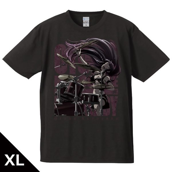 ロックは淑女の嗜みでして Tシャツ 黒鉄音羽 ロックVer. XLサイズ ("Rock Is a Lady's Modesty" T-shirt Kurogane Otoha Rock Ver. (XL Size))