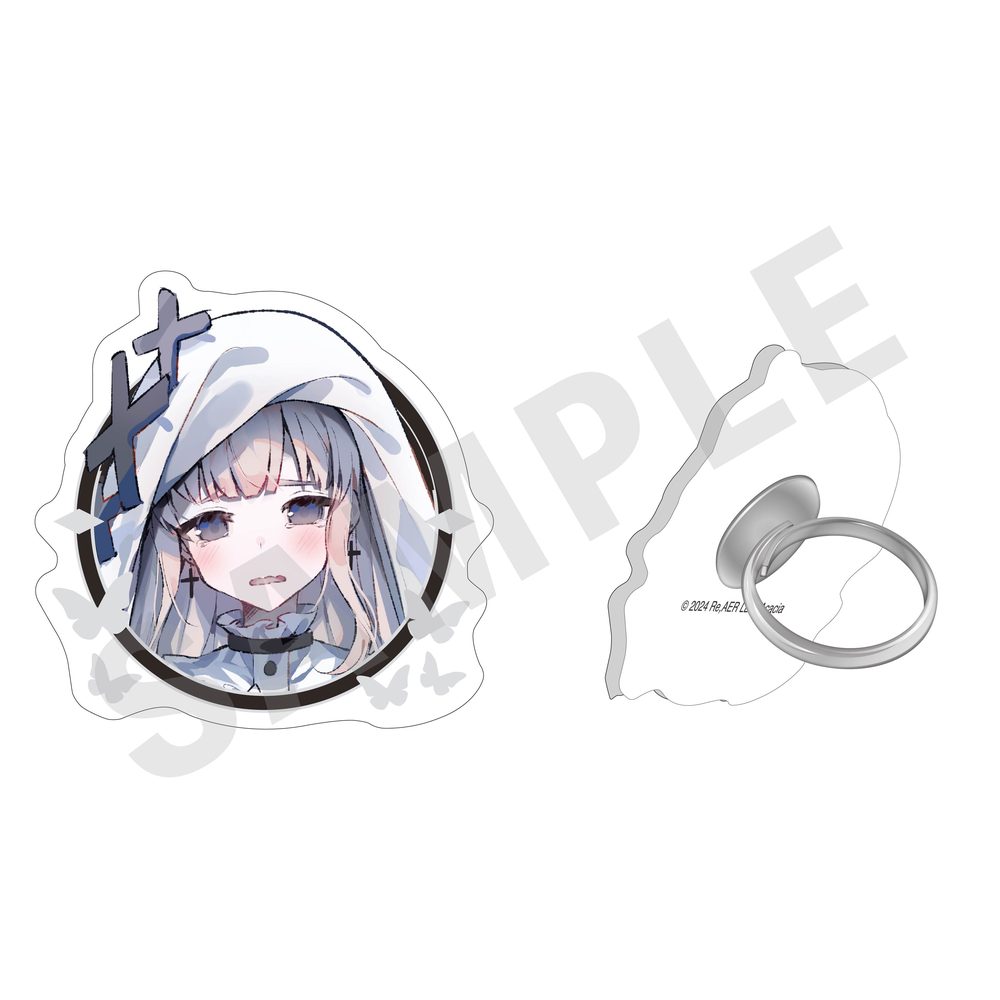 魔法少女ノ魔女裁判 ふぃんこれ(アクリルリング) 氷上メルル ("Magical Girl Witch Trials" FinColle (Acrylic Ring) Hikami Meruru)