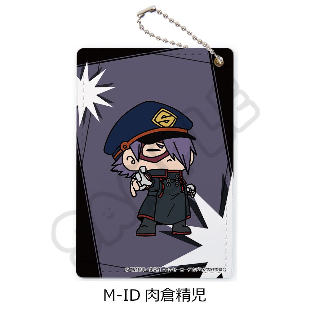 僕のヒーローアカデミア みんなmochocho化大作戦! 第6弾 パスケース M-ID 肉倉精児 ("My Hero Academia" Minna mochocho Ka Daisakusen! Vol. 6 Pass Case M-ID Shishikura Seiji)