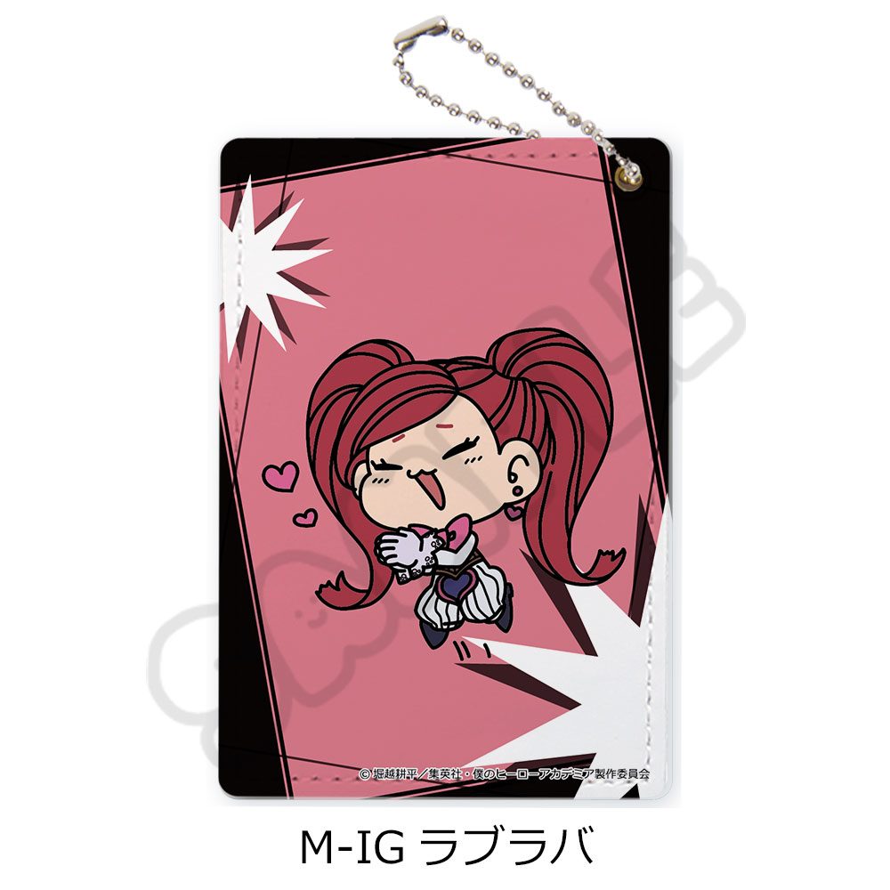 僕のヒーローアカデミア みんなmochocho化大作戦! 第6弾 パスケース M-IG ラブラバ ("My Hero Academia" Minna mochocho Ka Daisakusen! Vol. 6 Pass Case M-IG La Brava)
