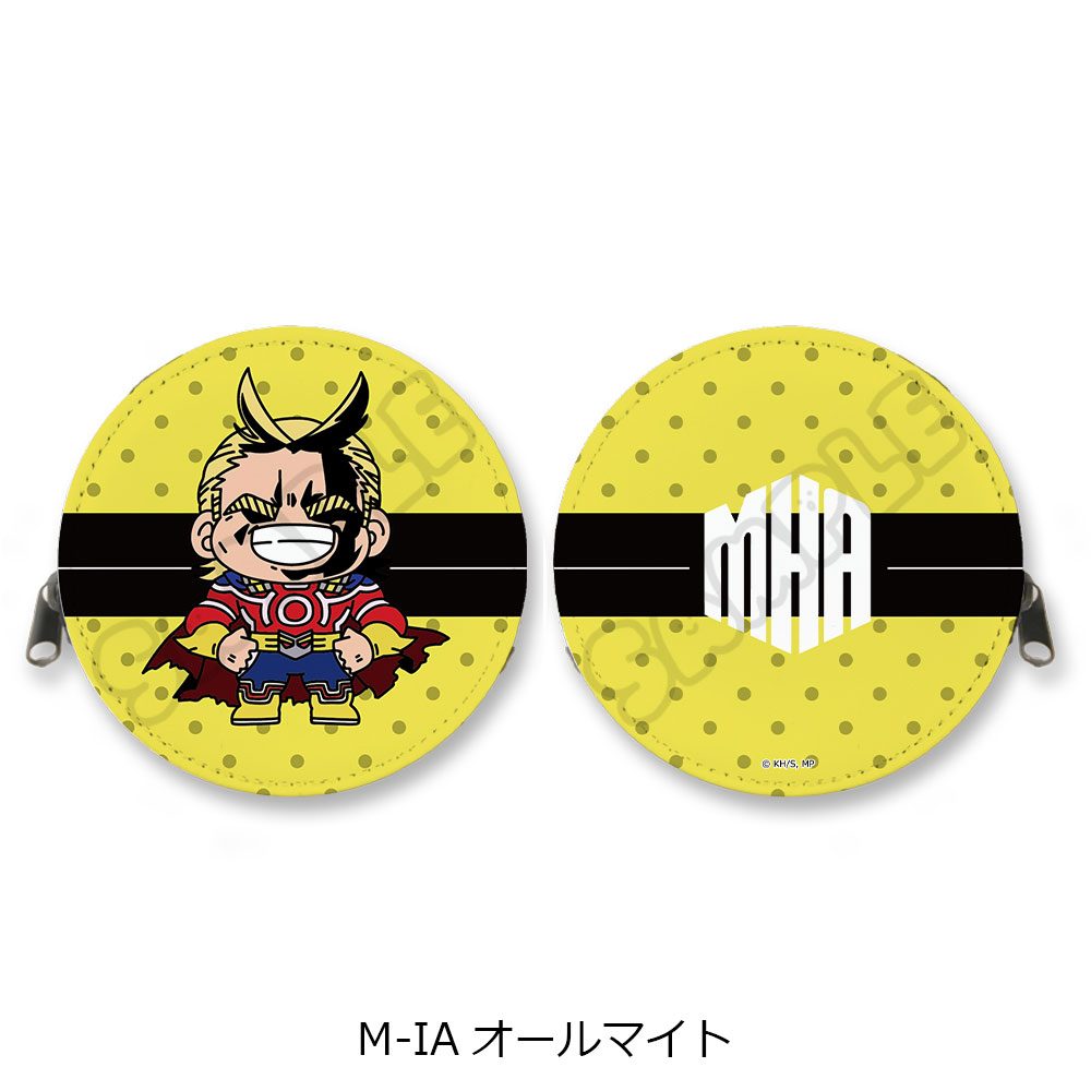 僕のヒーローアカデミア みんなmochocho化大作戦! 第6弾 丸形コインケース M-IA オールマイト ("My Hero Academia" Minna mochocho Ka Daisakusen! Vol. 6 Round Coin Case M-IA All Might)