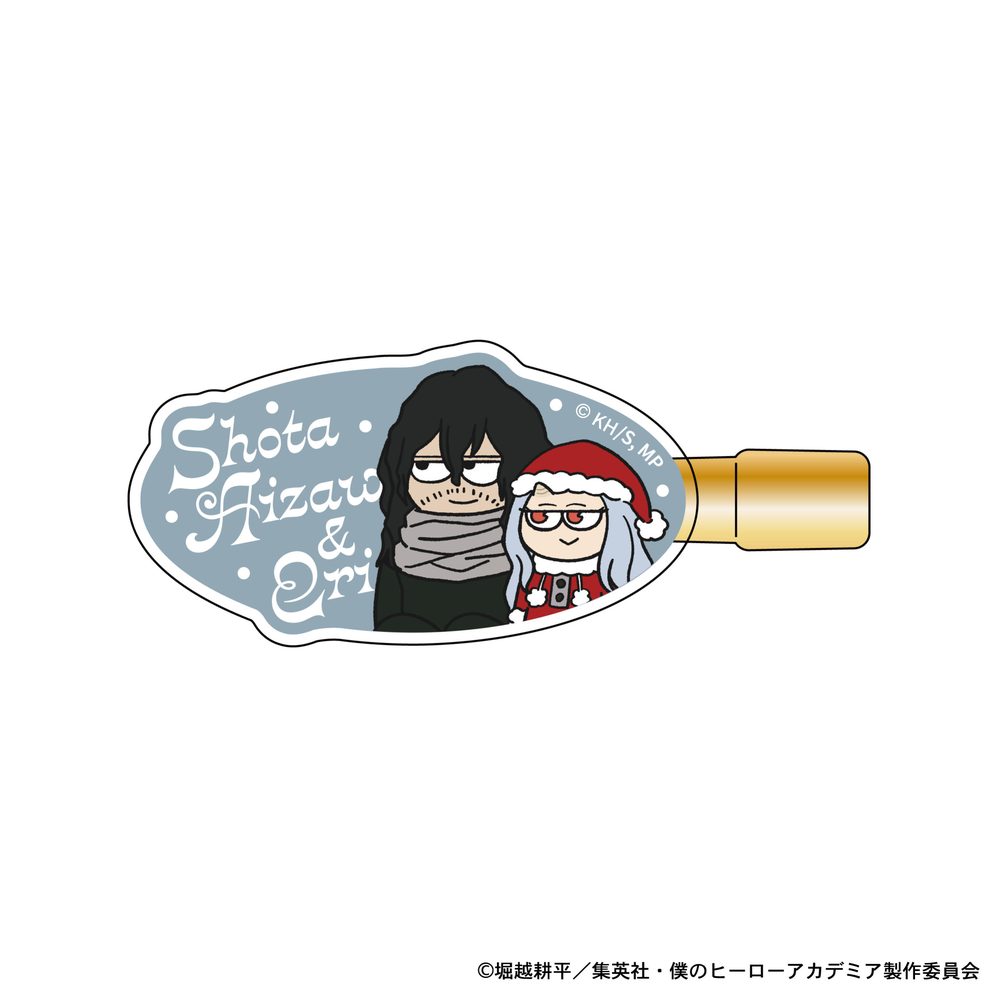 僕のヒーローアカデミア ジロリ ヘアクリップ ｰクリスマスVer.- 相澤&エリ ("My Hero Academia" Jirori Hair Clip -Christmas Ver.- Aizawa & Eri)