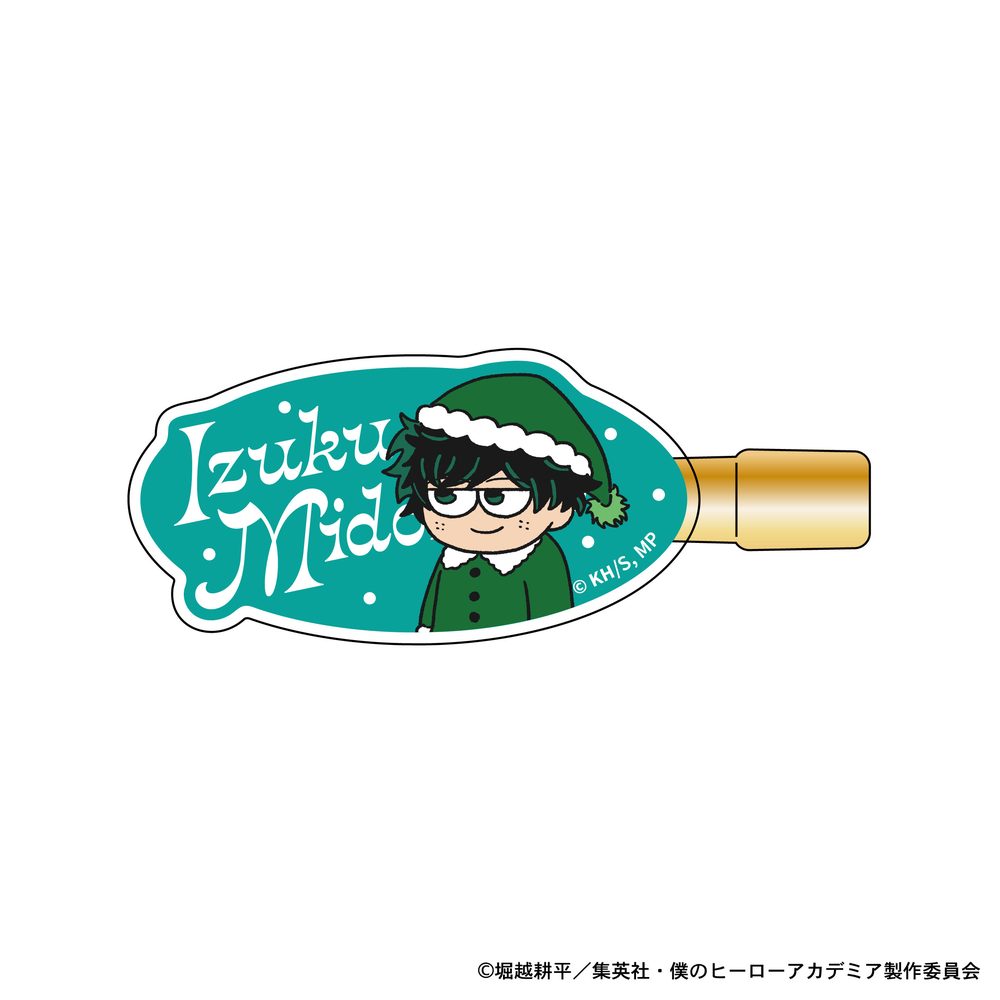 僕のヒーローアカデミア ジロリ ヘアクリップ ｰクリスマスVer.- 緑谷出久 ("My Hero Academia" Jirori Hair Clip -Christmas Ver.- Midoriya Izuku)