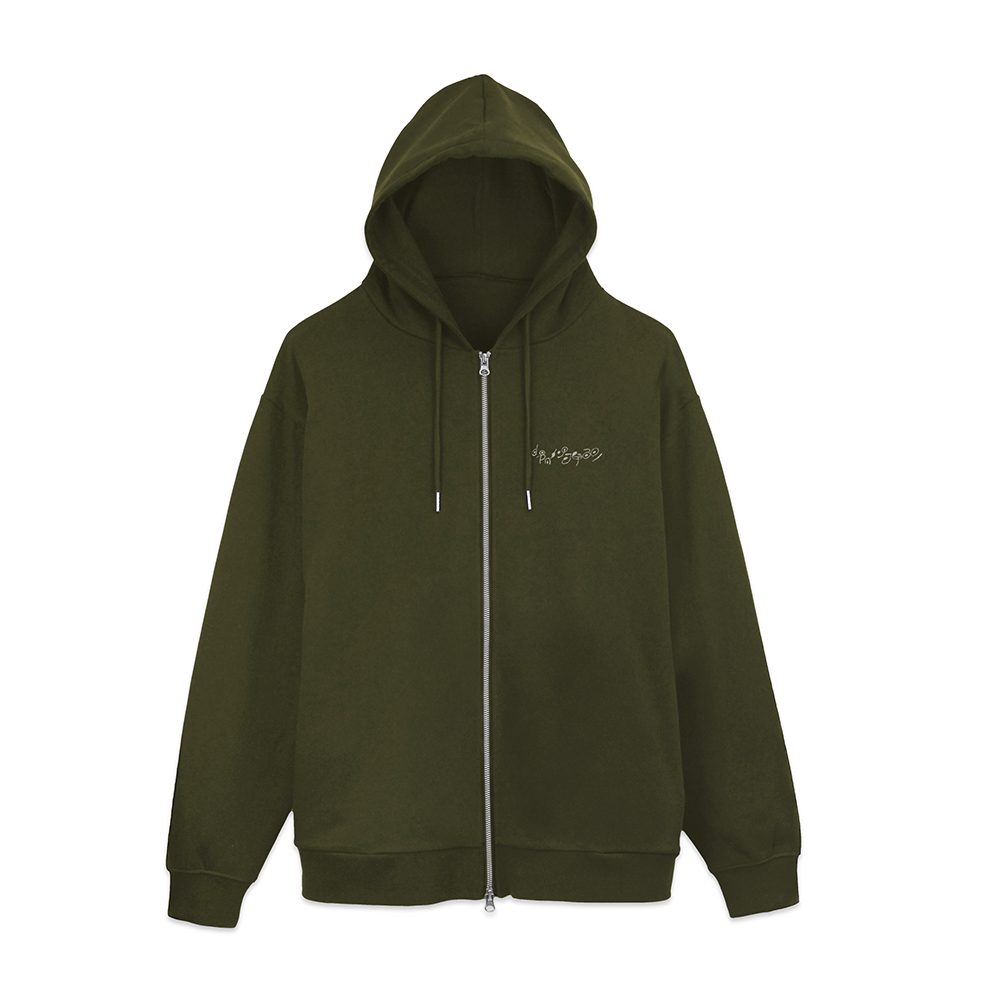 メイドインアビス 烈日の黄金郷 アビス地図 ジップパーカー Ver.2.0 モス XXL ("Made in Abyss: The Golden City of the Scorching Sun" Abyss Map Zip Hoodie Ver. 2.0 Moss (XXL Size))