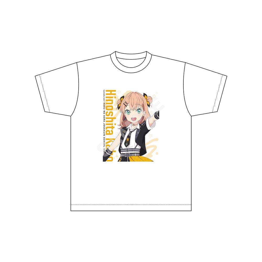 ラブライブ!蓮ノ空女学院スクールアイドルクラブ Tシャツ A 日野下花帆 ("Love Live! Hasu no Sora Jogakuin School Idol Club" T-shirt A Hinoshita Kaho)