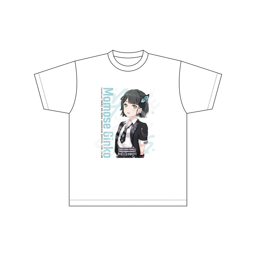 ラブライブ!蓮ノ空女学院スクールアイドルクラブ Tシャツ D 百生吟子 ("Love Live! Hasu no Sora Jogakuin School Idol Club" T-shirt D Momose Ginko)