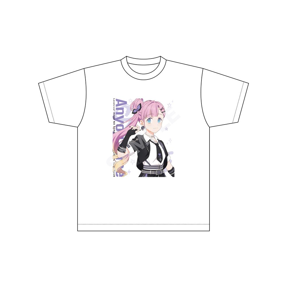 ラブライブ!蓮ノ空女学院スクールアイドルクラブ Tシャツ F 安養寺姫芽 ("Love Live! Hasu no Sora Jogakuin School Idol Club" T-shirt F Anyoji Hime)